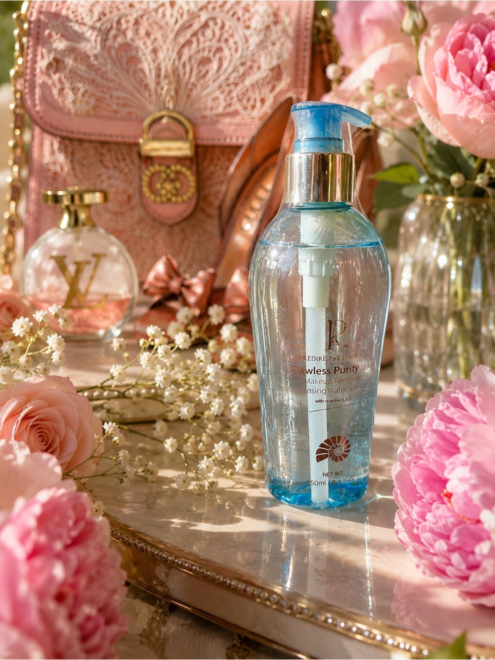 Flawless Purity Makeup Remover Cleansing Water - Blue